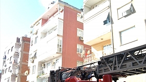 Ödemiş'te ev yangını