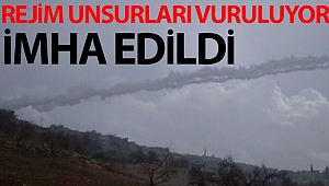 Rejim unsurları vuruluyor