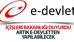 Soyadı değişikliği e-devletten yapabilecek