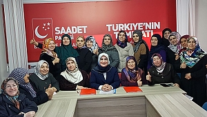 SP Kadın Kolları Genel Başkanı Asiltürk İzmir’de