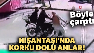 Ters yönden gelen motosiklet sürücüsü yayaya çarptı
