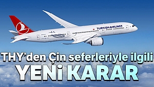 THY, Çin uçuşlarını Şubat sonuna kadar iptal etti