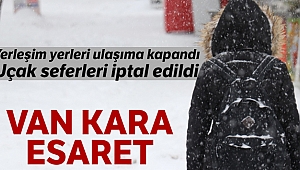 Van’da kar esareti