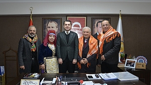Yörük Türkmenler’den Başer’e ziyaret