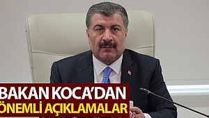 Bakan Koca koronavirüs tedbirleri hakkında genel kurulu bilgilendiriyor