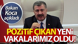 Bakan Koca: 'Pozitif çıkan yeni vakalarımız oldu'