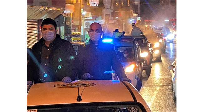 Başkanlar Koronavirüs ile mücadele için sokaklarda