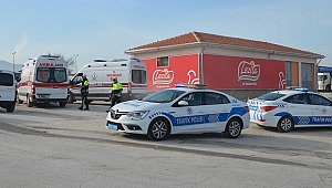 Boşanma aşamasındaki eşini bıçakla rehin aldı