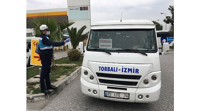 Büyükşehir'den minibüs esnafına destek