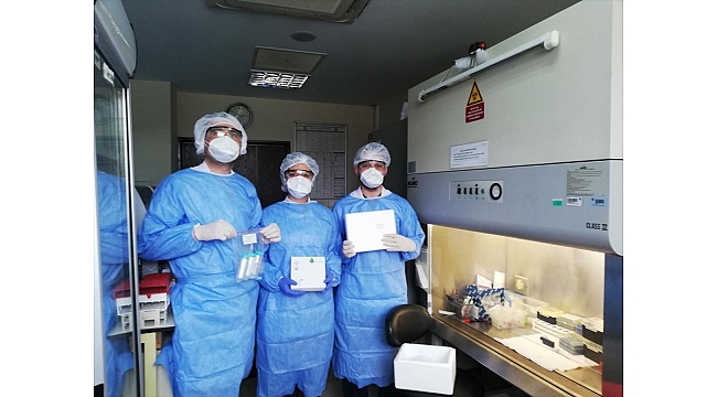 Ege Üniversitesi Hastanesine 1000 koronavirüs tanı kiti