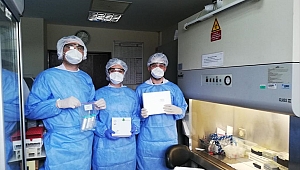 Ege Üniversitesi Hastanesine 1000 koronavirüs tanı kiti