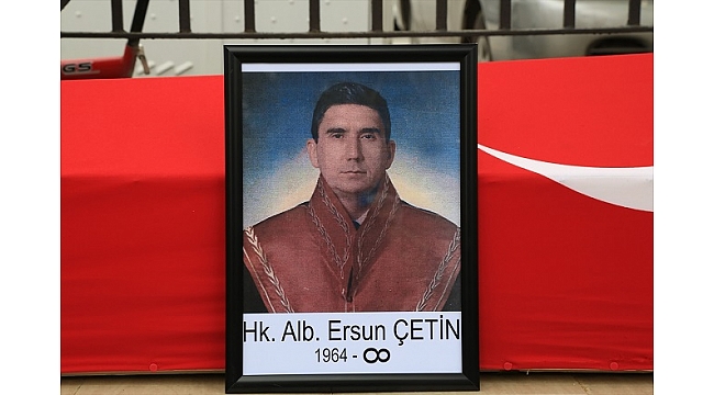 Emekli hakim askeri törenle toprağa verildi