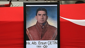Emekli hakim askeri törenle toprağa verildi
