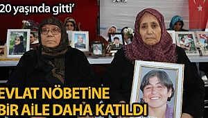 HDP önündeki evlat nöbetine bir aile daha katıldı