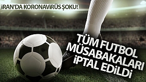 İran’da tüm futbol müsabakaları iptal edildi