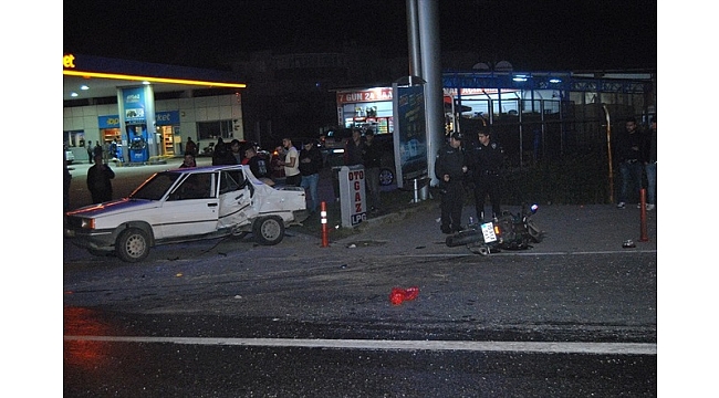 İzmir'de trafik kazası: 1 yaralı