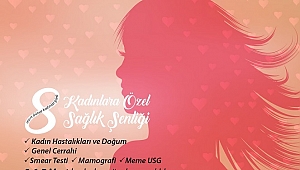 Kadın Sağlık Şenliği Başlıyor!