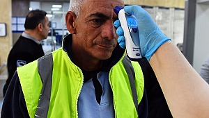 Koronavirüsüne karşı ateş ölçme önlemi