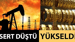Petrol fiyatları sert düştü, altın yükseldi