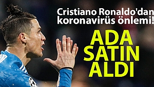 Ronaldo virüsten korunmak için ada aldı iddiası!