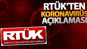 RTÜK Başkanı Şahin'den korona virüs açıklaması