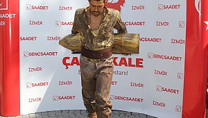 Saadet’li Gençler Çanakkale ruhuna üzüm hoşafı ve ekmek dağıttı