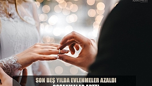Son Beş Yılda Evlenmeler Azaldı, Boşanmalar Arttı