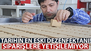 Tarihin bilinen en eski dezenfektanı virüsle savaşta yerini aldı