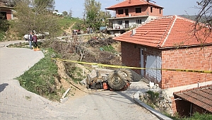 13 yaşındaki çocuğun kullandığı traktör devrildi, 7 yaşındaki kardeşi öldü