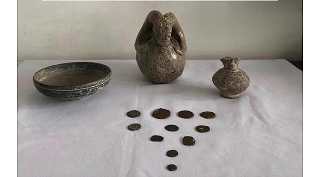 Afyonkarahisar'da tarihi eser operasyonunda bir şüpheli yakalandı
