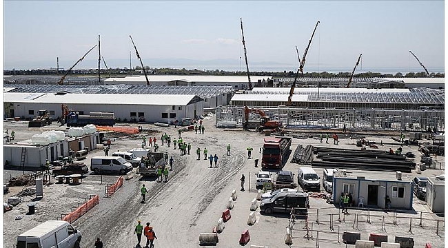 Atatürk Havalimanı ve Sancaktepe hastanelerinin inşaatı devam ediyor