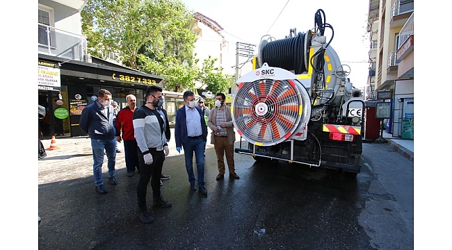 Başkan Sandal'dan hafta sonu mesaisi