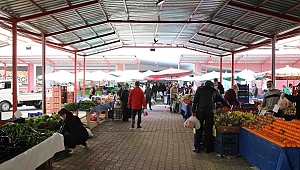 Bayraklı zabıtasından pazar yerlerinde denetim