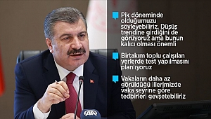 "Bizi bu noktaya, tedbirlere uyum ve titizlik getirdi"