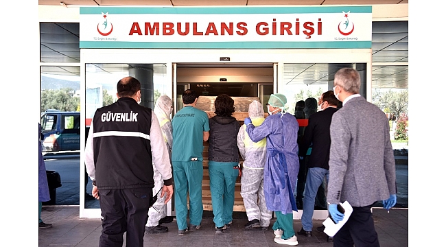 Bornova’da hastanelere tam destek