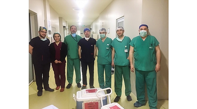Denizli'de beyin ölümü gerçekleşen kişinin organları hastalara umut oldu