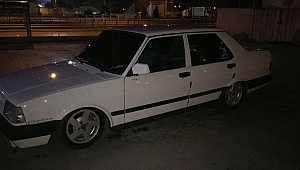 Denizli'de drift yapan sürücüye 7 bin lira ceza