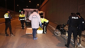 Denizli'de duvara çarpan motosikletin sürücüsü öldü