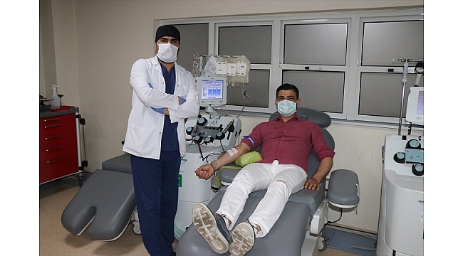 E.Ü "immün plazma" yöntemiyle Kovid-19 tedavisine başladı