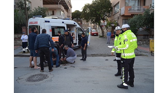 Ekmek Dağıtım Aracı Yaşlı Adama Çarptı