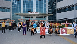 Galatasaraylılardan, Torbalı Devlet Hastanesini ziyaret