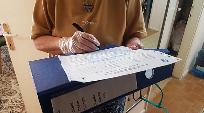 İZSU'dan 65 yaş, kronik ve engelli vatandaşlar için kapıda hizmet