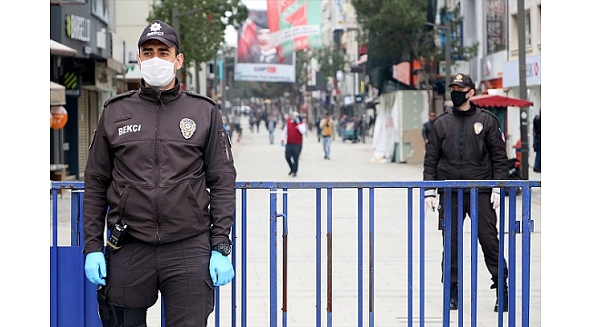 Karşıyaka Çarşısı'na giriş çıkış kısıtlandı