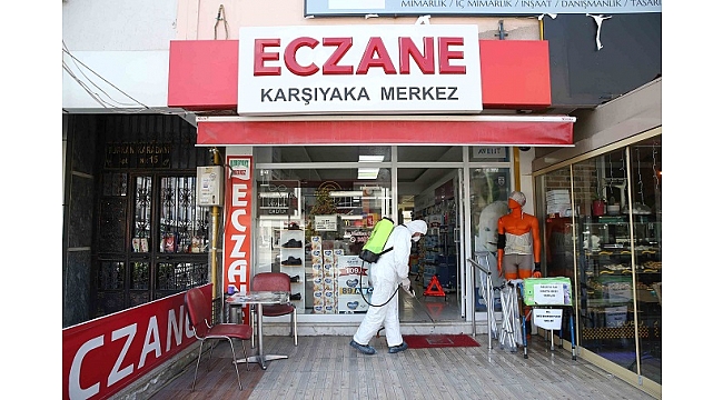 Karşıyaka’da salgınla mücadele atağı