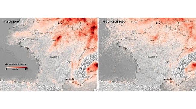 Korona Virüs sonrası Şok edici uydu görüntüleri