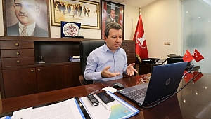 Koştu, Büyükşehir istişare toplantısına telekonferansla katıldı