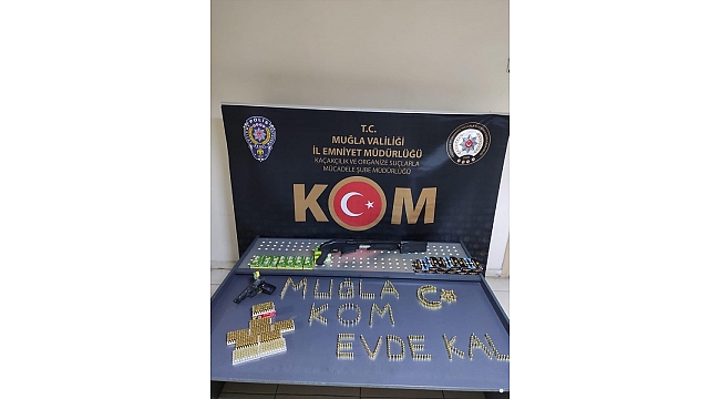 Muğla'da ruhsatsız tüfek ve fişek operasyonu