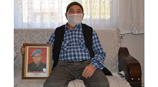 Şehit maaşını Milli Dayanışma Kampanyası'na bağışladı