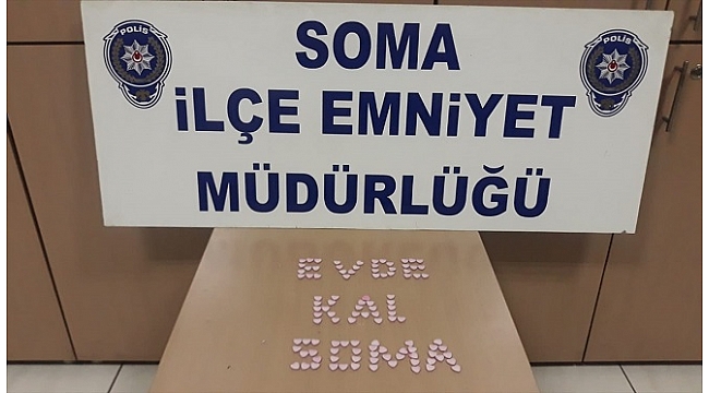 Soma'da uyuşturucu operasyonu