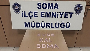 Soma'da uyuşturucu operasyonu